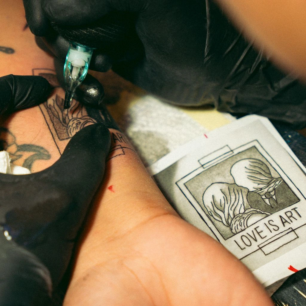 Single-needle constellation map tattoo on inner forearm with faint connecting lines